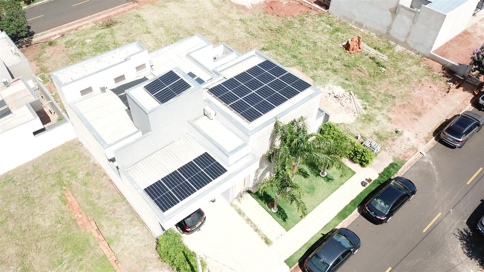 Instalação residencial GW Fotovoltaica